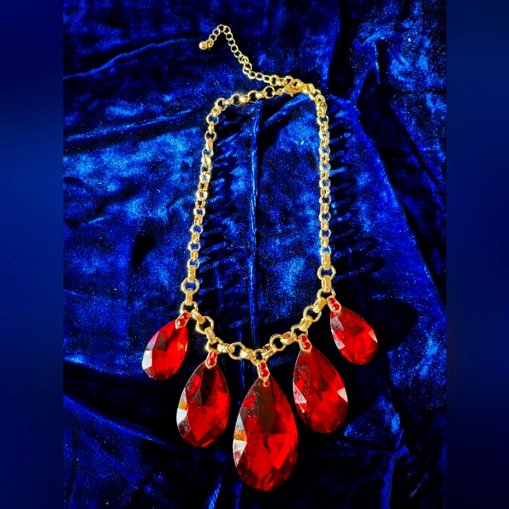 Ruby Gold Necklace